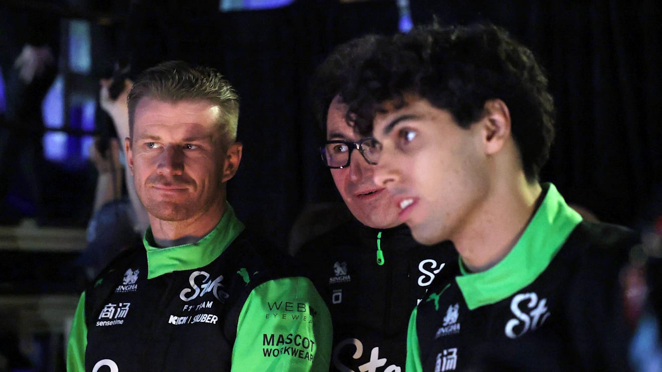 Hulkenberg praises 'fast as hell' rookie team mate Bortoleto as he assesses Kick Sauber's pre-season